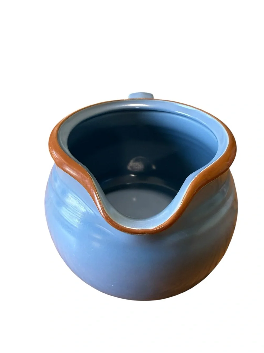 Noritake Stoneware Japan Blue Adobe 8678 Gravy Boat